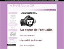 Tablet Screenshot of lepetitcoco29.blog4ever.com