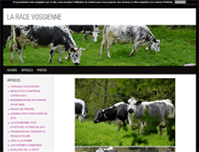 Tablet Screenshot of laracevosgienne.blog4ever.com