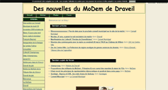 Desktop Screenshot of draveilaucentre.blog4ever.com