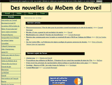 Tablet Screenshot of draveilaucentre.blog4ever.com