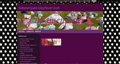 Desktop Screenshot of ladamenjupe.blog4ever.com