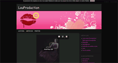 Desktop Screenshot of louproduction.blog4ever.com