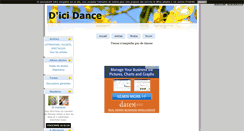 Desktop Screenshot of dici-dance.blog4ever.com