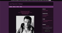 Desktop Screenshot of lesfeuxdel-mour.blog4ever.com