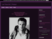 Tablet Screenshot of lesfeuxdel-mour.blog4ever.com