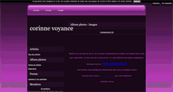 Desktop Screenshot of corinne-voyance.blog4ever.com