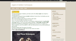 Desktop Screenshot of lesschnoques.blog4ever.com