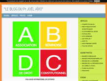 Tablet Screenshot of joelaivo.blog4ever.com