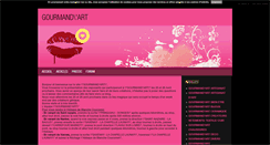 Desktop Screenshot of gourmandart.blog4ever.com