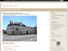 Tablet Screenshot of launois.blog4ever.com