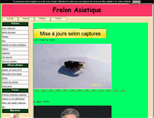 Tablet Screenshot of frelon.blog4ever.com
