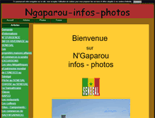 Tablet Screenshot of ngaparouaventures-infos-photos-senegal.blog4ever.com