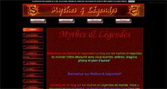 Desktop Screenshot of mythesetlegendes.blog4ever.com