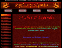 Tablet Screenshot of mythesetlegendes.blog4ever.com