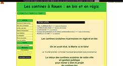 Desktop Screenshot of cantines-rouen.blog4ever.com