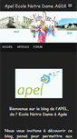 Mobile Screenshot of apelecolend.blog4ever.com