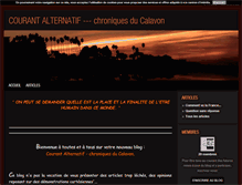 Tablet Screenshot of courantalternatif.blog4ever.com