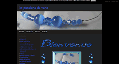 Desktop Screenshot of lespassionsdevero.blog4ever.com