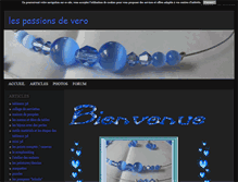 Tablet Screenshot of lespassionsdevero.blog4ever.com