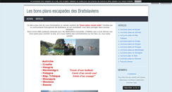 Desktop Screenshot of bonsplansescapadesdesbratislaviens.blog4ever.com