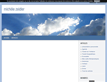 Tablet Screenshot of michelezeidler.blog4ever.com
