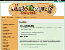 Tablet Screenshot of ludotheque-savenay.blog4ever.com