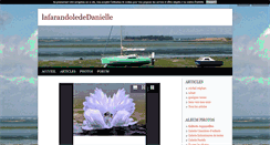 Desktop Screenshot of lafarandolededanielle.blog4ever.com