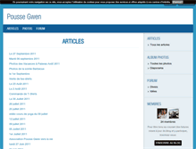 Tablet Screenshot of pousse-gwen.blog4ever.com