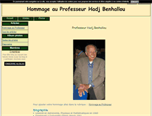 Tablet Screenshot of hadj-benhallou.blog4ever.com