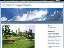 Tablet Screenshot of mohammedia-city.blog4ever.com