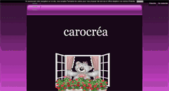 Desktop Screenshot of carocrea.blog4ever.com