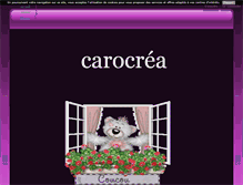 Tablet Screenshot of carocrea.blog4ever.com