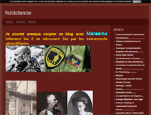 Tablet Screenshot of korotchenzov.blog4ever.com