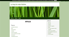 Desktop Screenshot of la-prairie-aux-loups.blog4ever.com