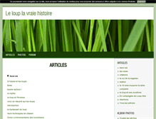 Tablet Screenshot of la-prairie-aux-loups.blog4ever.com