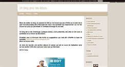Desktop Screenshot of educateurs.blog4ever.com
