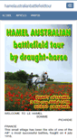Mobile Screenshot of hamelaustralianbattlefieldtour.blog4ever.com