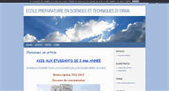 Desktop Screenshot of epsto2011.blog4ever.com