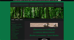 Desktop Screenshot of la-boule-meaulnoise.blog4ever.com