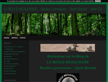 Tablet Screenshot of la-boule-meaulnoise.blog4ever.com