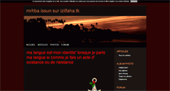 Desktop Screenshot of amazighizilf.blog4ever.com