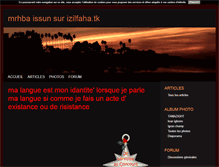 Tablet Screenshot of amazighizilf.blog4ever.com