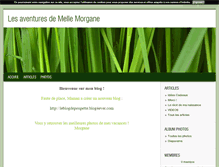 Tablet Screenshot of lafeemorgane.blog4ever.com