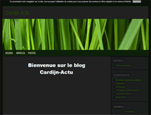 Tablet Screenshot of cardijn-actu.blog4ever.com
