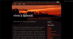 Desktop Screenshot of decouvrirdjibouti.blog4ever.com