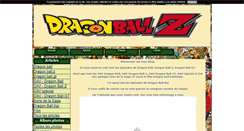 Desktop Screenshot of dragon-ball-z.blog4ever.com
