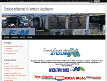 Tablet Screenshot of equipeenduroaquitaine.blog4ever.com