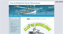 Desktop Screenshot of modelismevilleveyracois.blog4ever.com
