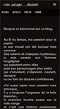 Mobile Screenshot of creerpartager.blog4ever.com
