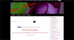 Desktop Screenshot of poemes-gothique.blog4ever.com